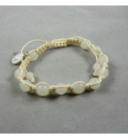 White Roserary Prayer Bracelet